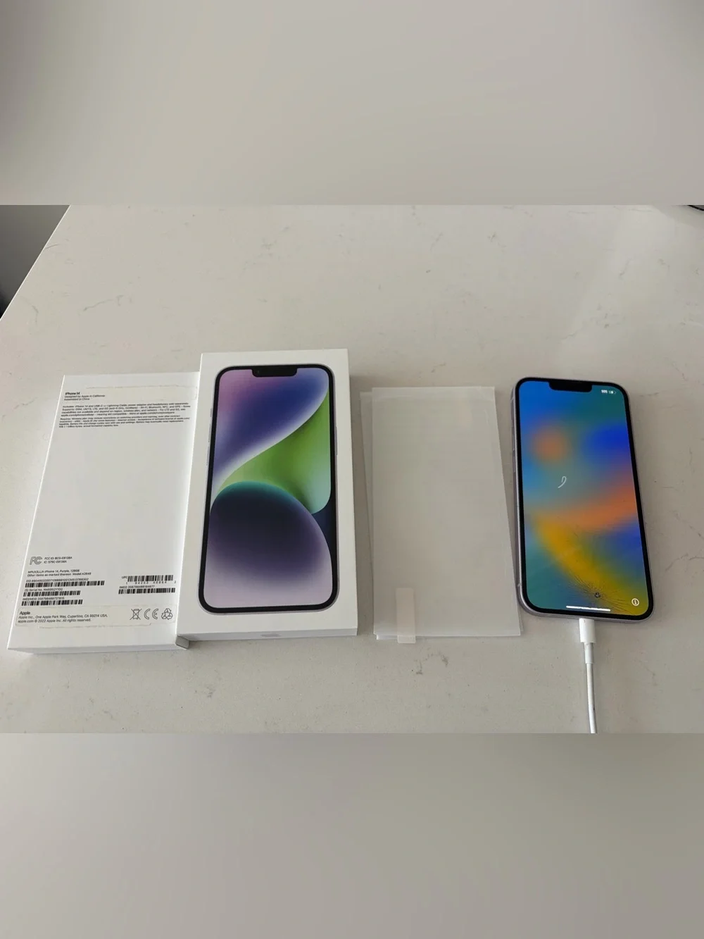 Purple Apple iPhone 14 128GB